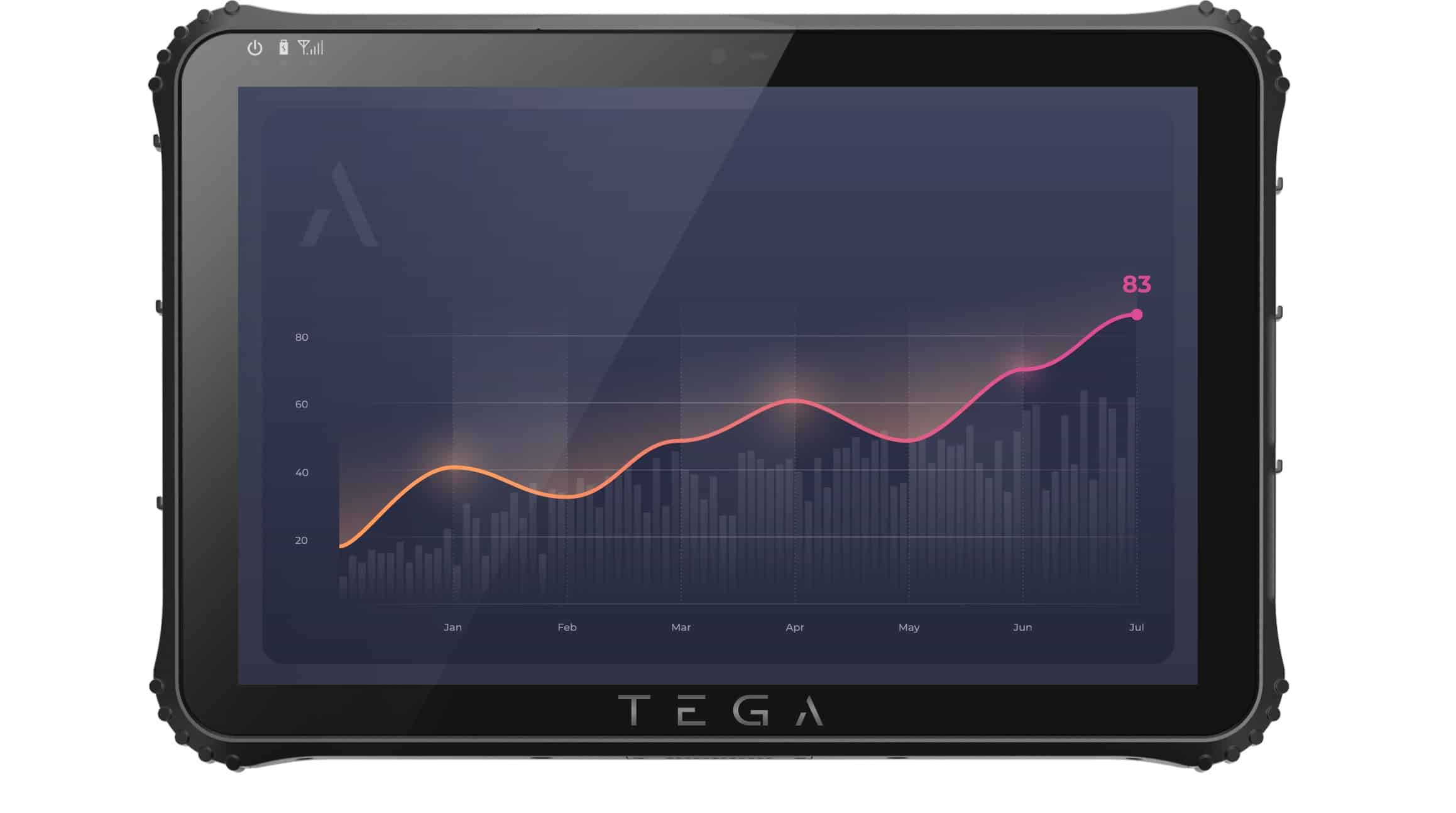 Tablet TEGA A220 - Tablet rugerizada android de 12 pulgadas